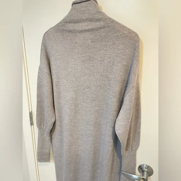 Aritzia Gray Midi Dress - Picture 3 of 11